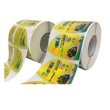 High quality custom wholesale adhesive stickers label